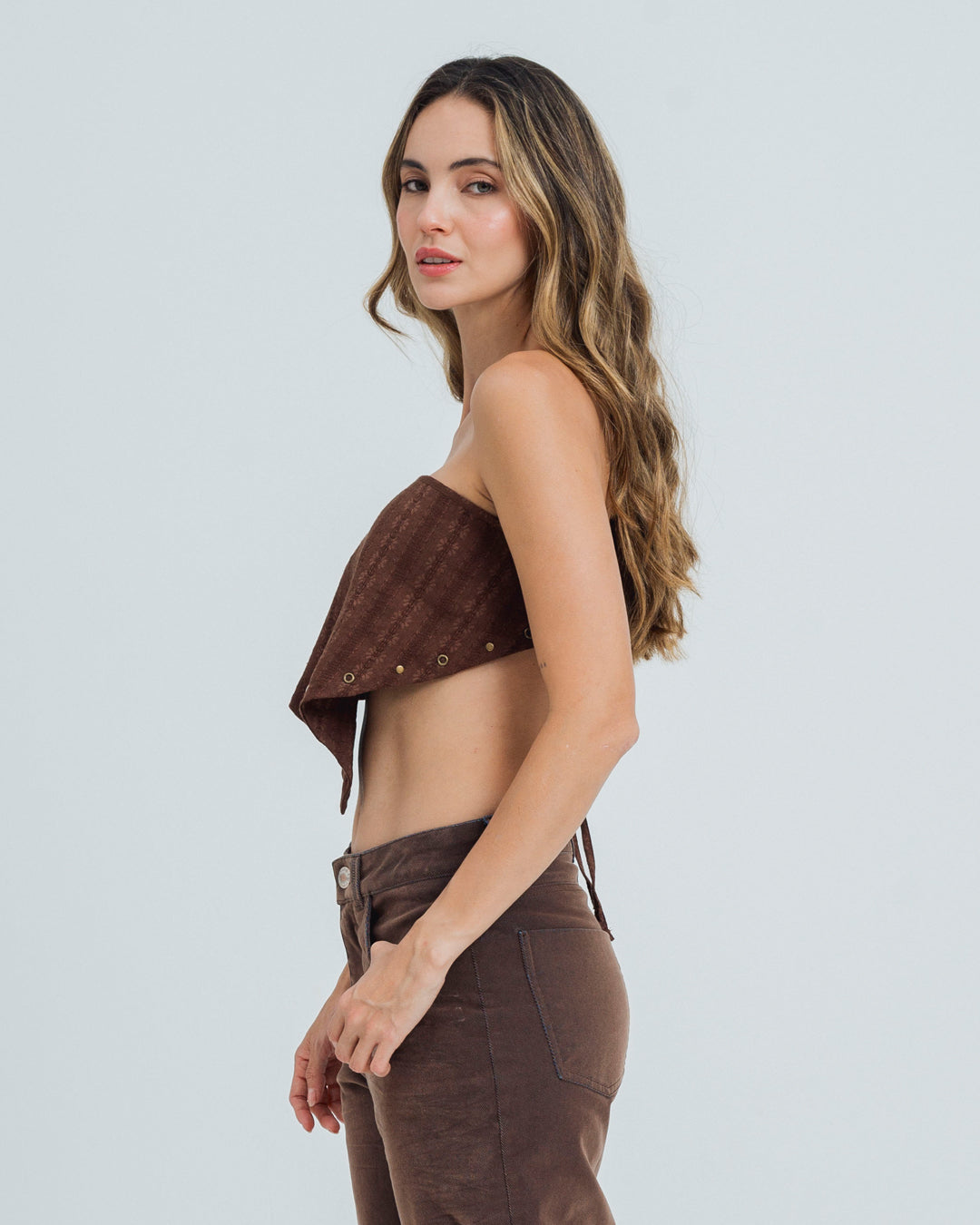 BLUSA SEMI AMPLIA STRAPLESS ZIA
