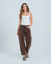BLUSA AJUSTADA TIRAS ONA