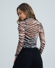 BLUSA AJUSTADA MANGA LARGA GINY