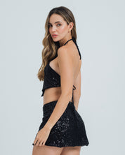 BLUSA AJUSTADA TIRAS TYRA