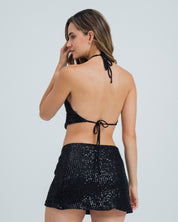 BLUSA AJUSTADA TIRAS TYRA