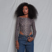 BODY TIRO ALTO MANGA LARGA LEOS