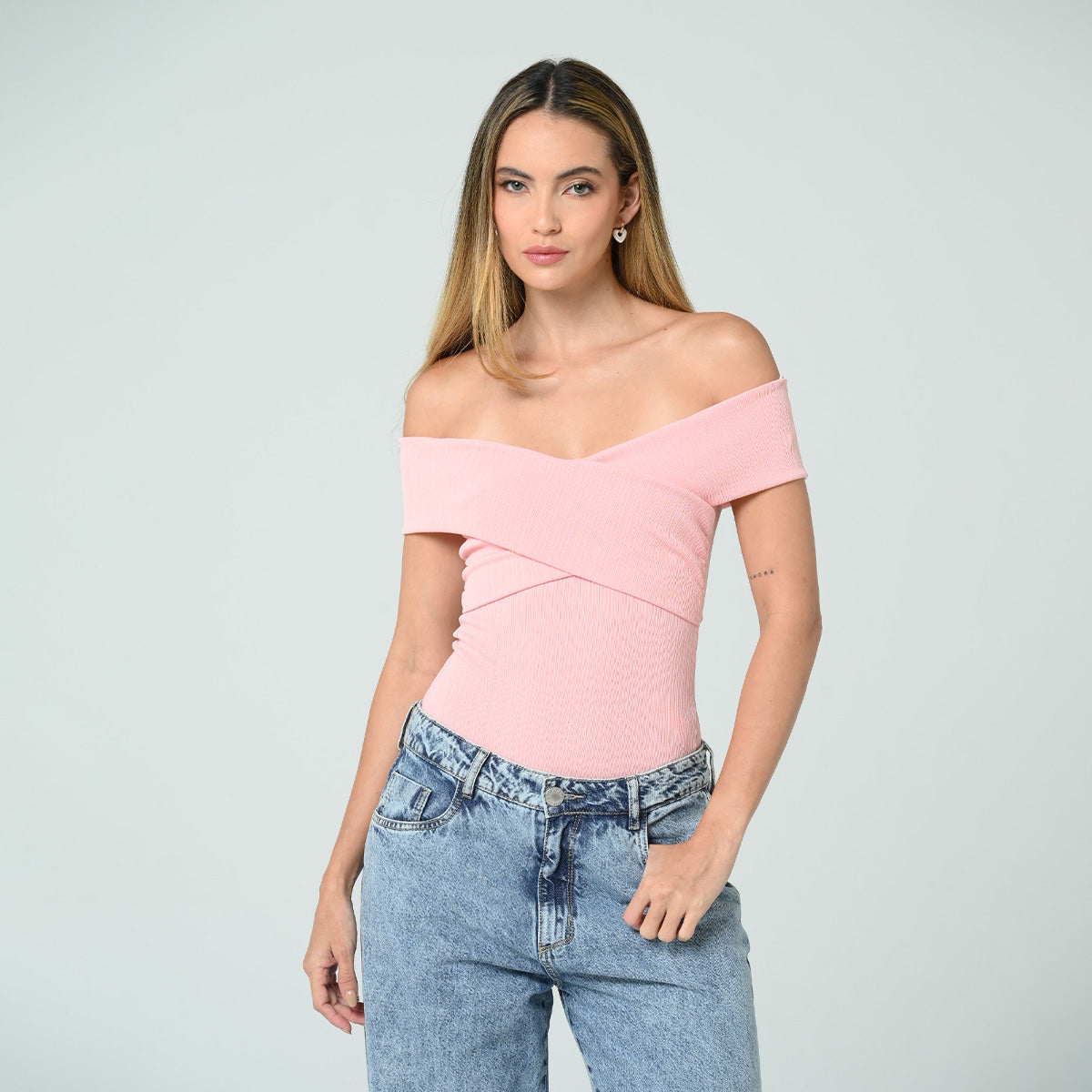 BODY TIRO BAJO SHOULDERLESS TOCO