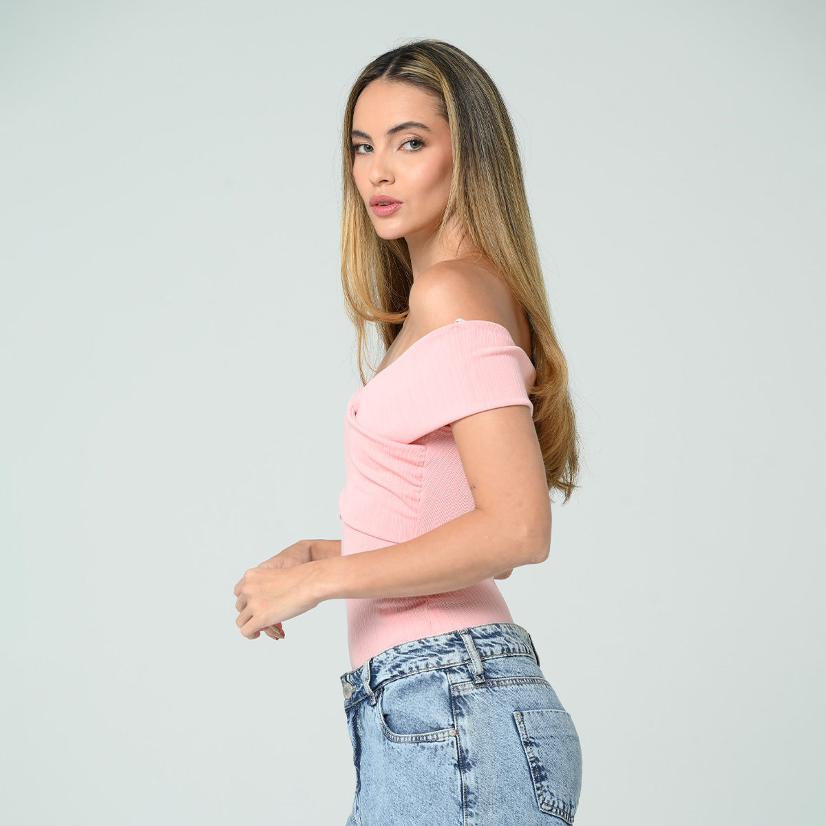 BODY TIRO BAJO SHOULDERLESS TOCO