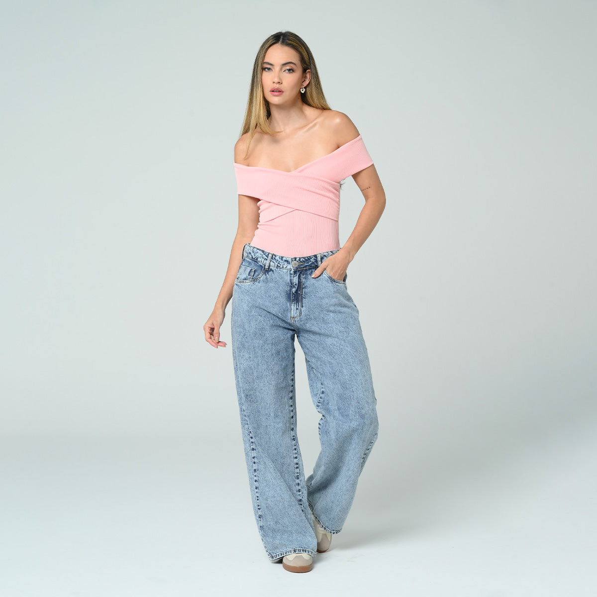 BODY TIRO BAJO SHOULDERLESS TOCO