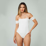 BODY TIRO BAJO SHOULDERLESS GOLD