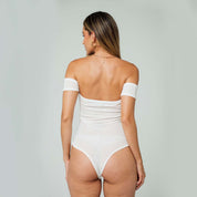 BODY TIRO BAJO SHOULDERLESS GOLD