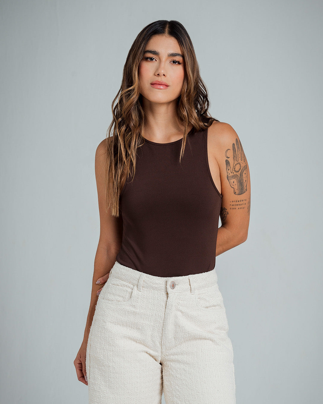 BODY TIRO BAJO MANGA SISA MACHIATO