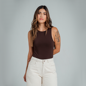 BODY TIRO BAJO MANGA SISA MACHIATO