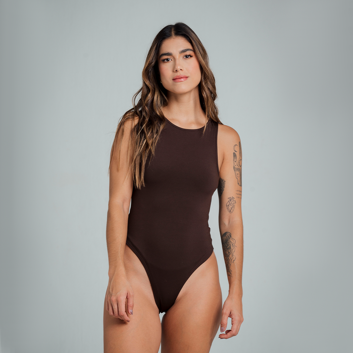 BODY TIRO BAJO MANGA SISA MACHIATO