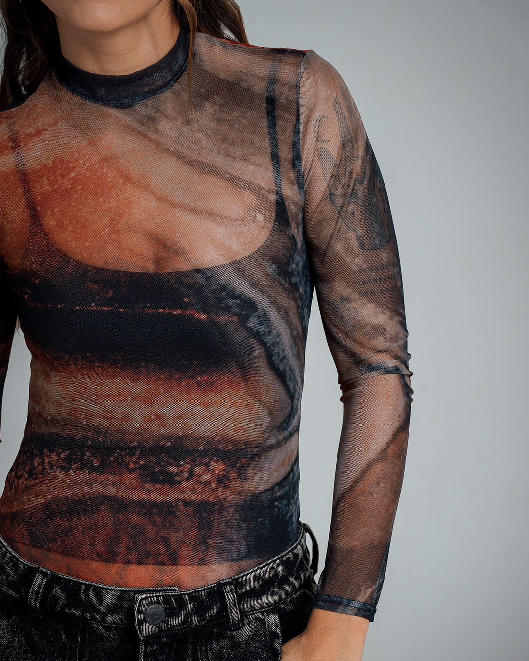 BODY TIRO BAJO MANGA LARGA GUREN