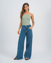 BODY TIRO BAJO TIRAS LAUREL