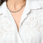 CAMISA REGULAR FIT MANGA LARGA FLOWERS