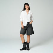 CAMISA REGULAR FIT MANGA LARGA FLOWERS