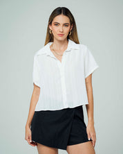 CAMISA SEMI AJUSTADA MANGA CORTA SERTO