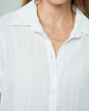 CAMISA SEMI AJUSTADA MANGA CORTA SERTO