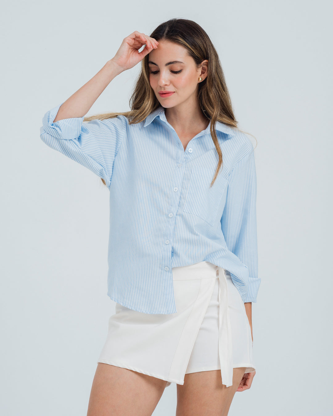 CAMISA AMPLIA LARGA MANGA LARGA FORU