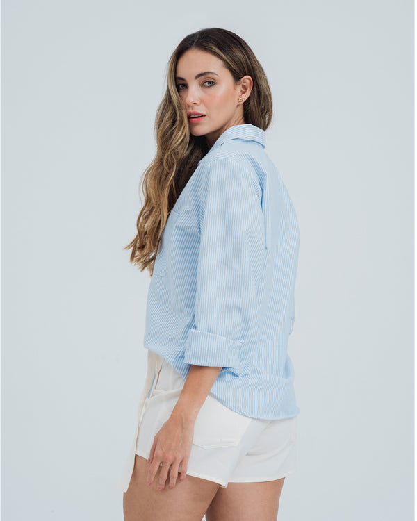 CAMISA AMPLIA LARGA MANGA LARGA FORU