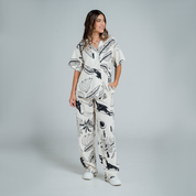 CAMISA AMPLIA LARGA MANGA CORTA TROPIK