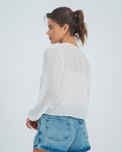 CAMISA AMPLIA LARGA MANGA LARGA AVELI