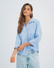 CAMISA AMPLIA MANGA LARGA APULI