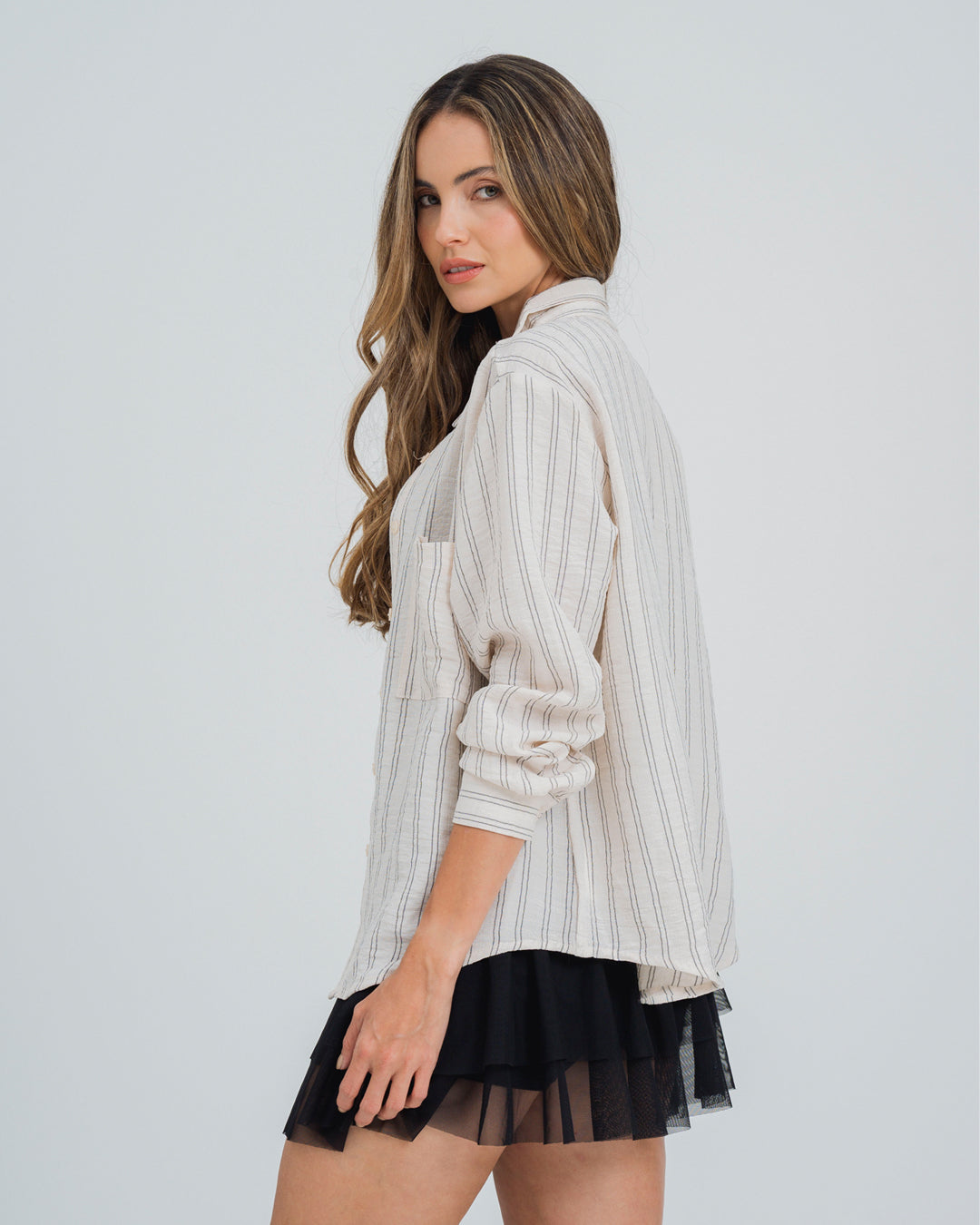CAMISA AMPLIA MANGA LARGA BEIL