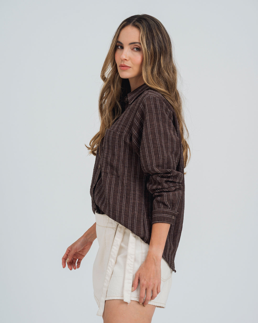 CAMISA AMPLIA MANGA LARGA BRISNA