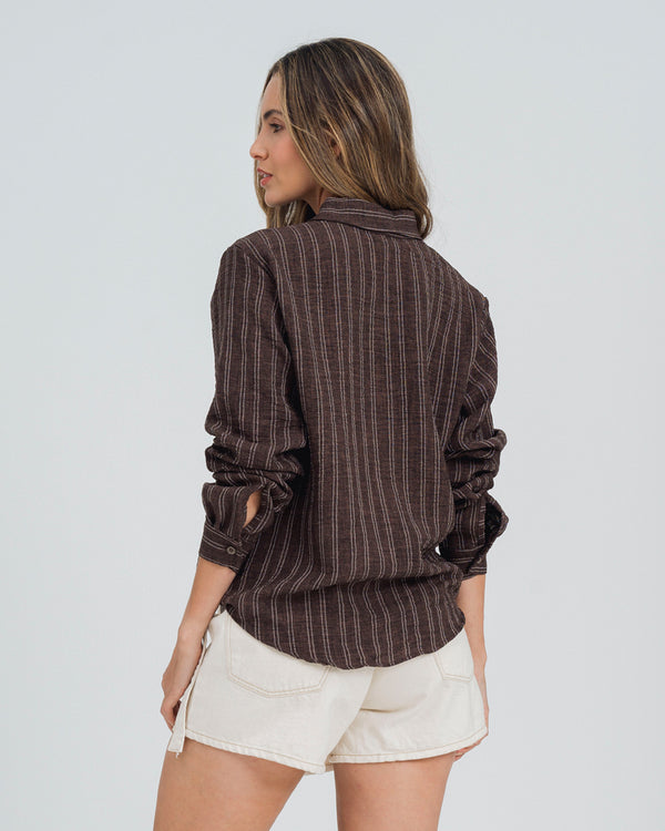 CAMISA AMPLIA MANGA LARGA BRISNA