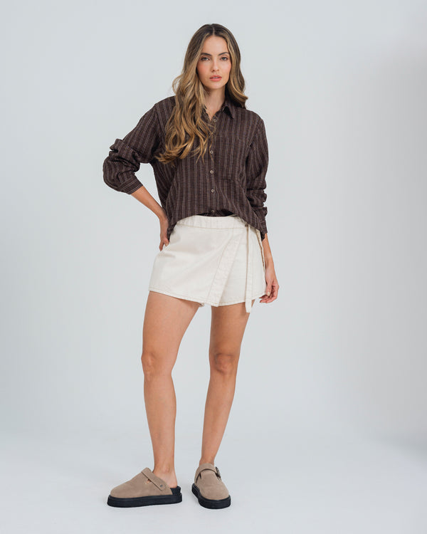 CAMISA AMPLIA MANGA LARGA BRISNA