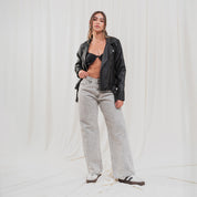 CHAQUETA BIKER LARGA BIKER