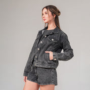 CHAQUETA OVERSIZE CORTA HEPO