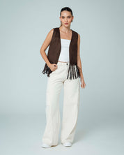 CHALECO CON FLECOS VINCENT