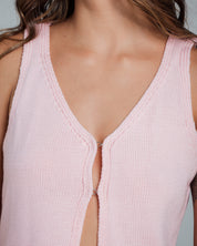 CHALECO TEJIDO MACARON