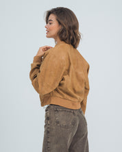 CHAQUETA BIKER ROSSO