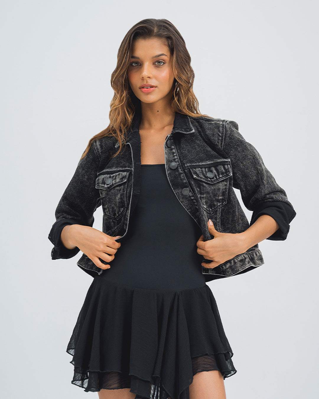 CHAQUETA CLASICA SATIN