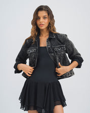 CHAQUETA CLASICA SATIN