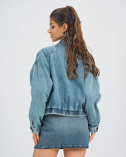 CHAQUETA BOMBER MARINA