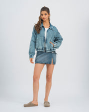 CHAQUETA BOMBER MARINA