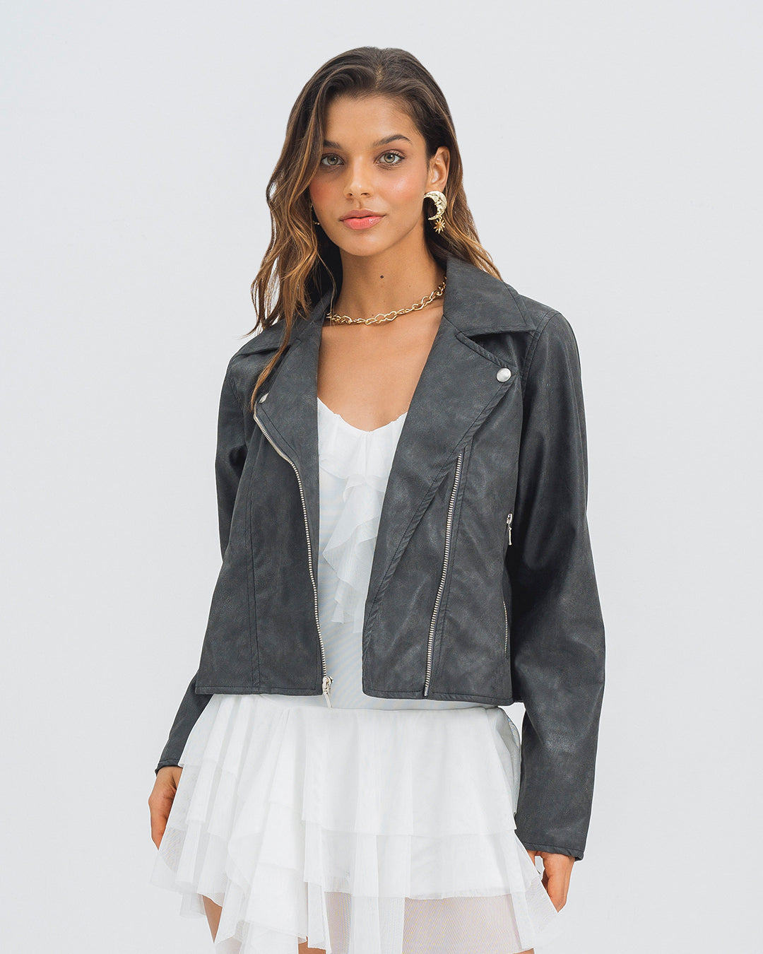 CHAQUETA BIKER BRUMO