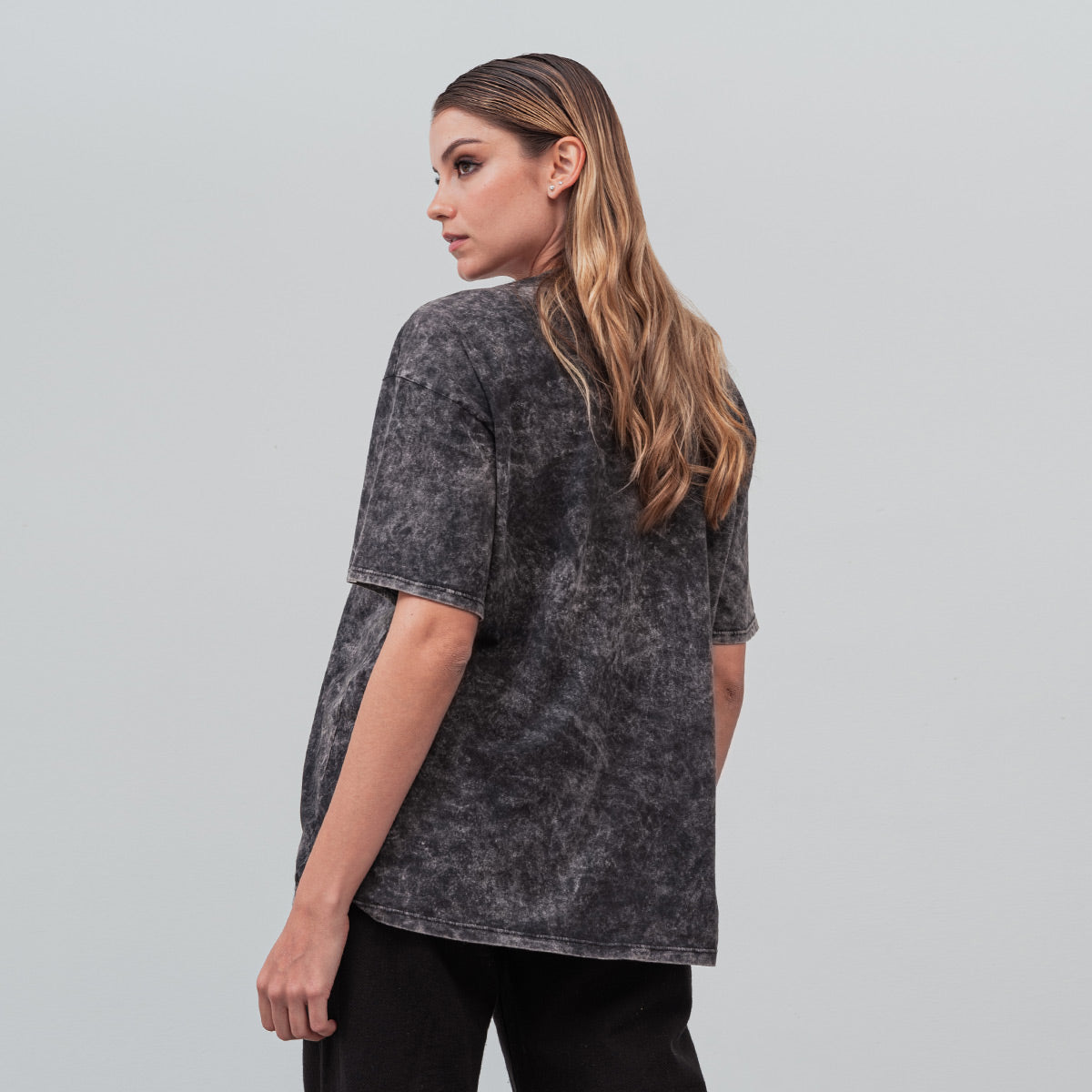 CAMISETA AMPLIA LARGA MANGA CORTA GENTIL