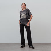 CAMISETA AMPLIA LARGA MANGA CORTA GENTIL