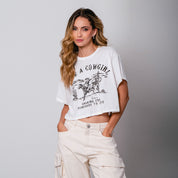 CAMISETA AMPLIA CORTA MANGA CORTA SHIS