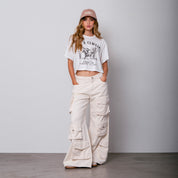 CAMISETA AMPLIA CORTA MANGA CORTA SHIS