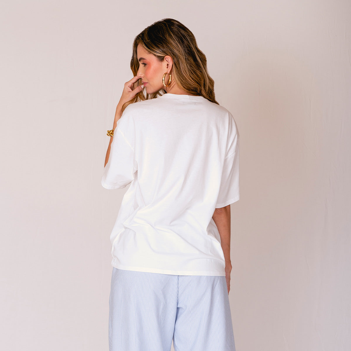 CAMISETA AMPLIA LARGA MANGA CORTA WARMER