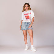 CAMISETA AMPLIA LARGA MANGA CORTA BITTER