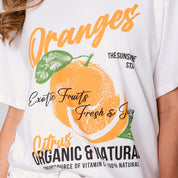 CAMISETA AMPLIA LARGA MANGA CORTA ELLES