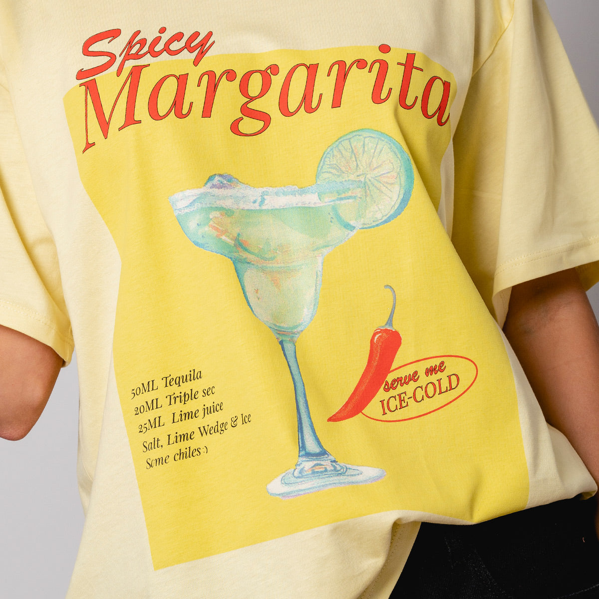 CAMISETA AMPLIA LARGA MANGA CORTA SERIO