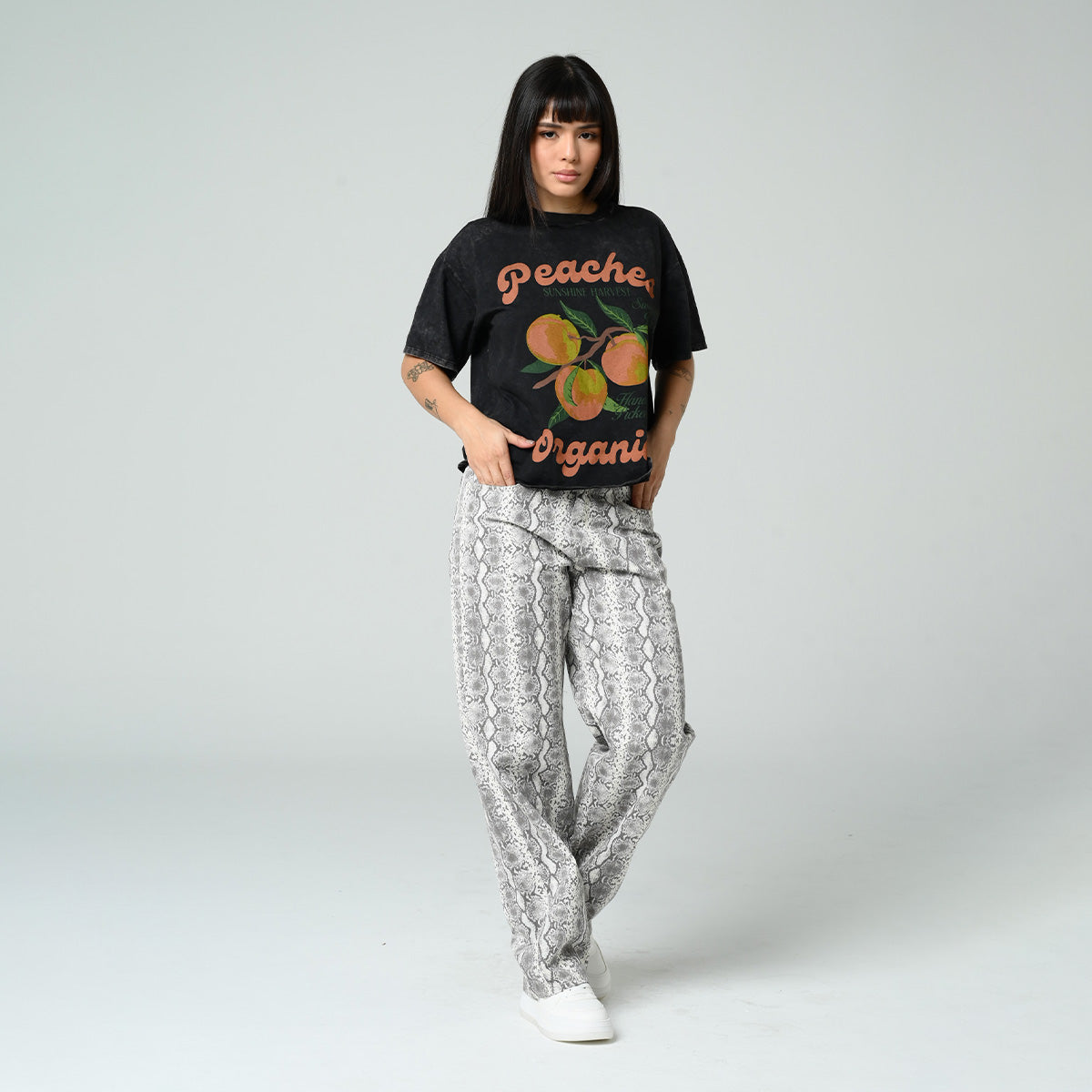 CAMISETA AMPLIA LARGA MANGA CORTA ESTO