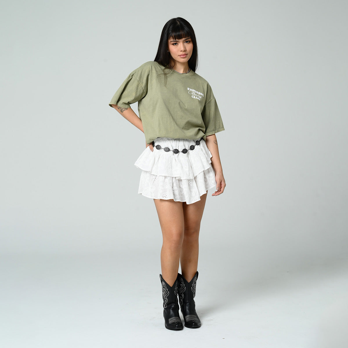 CAMISETA AMPLIA LARGA MANGA CORTA HENRI