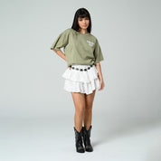 CAMISETA AMPLIA LARGA MANGA CORTA HENRI